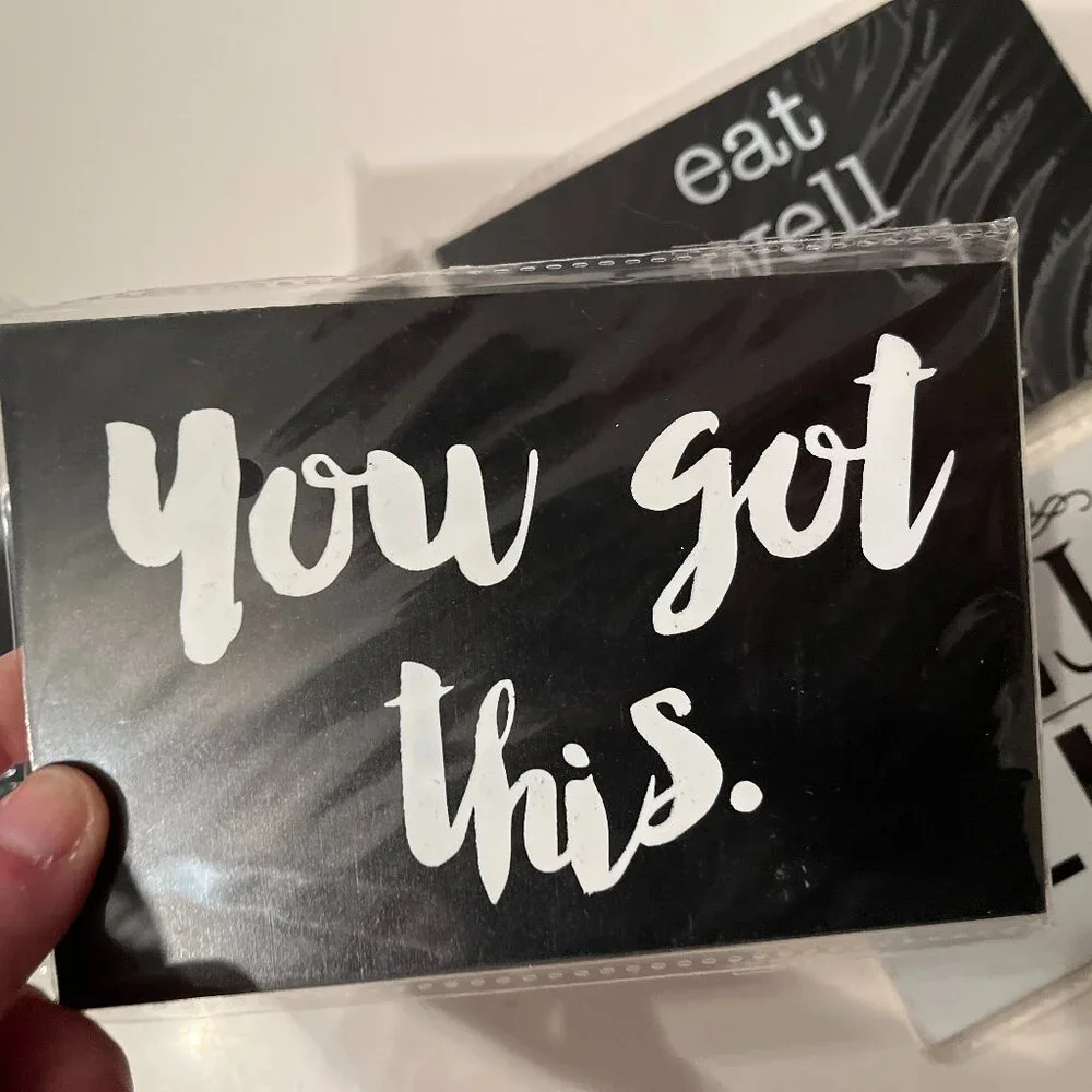 Inspirational Wooden Postcards (So Much Fun!) (Set of‎ 4) (p/s)